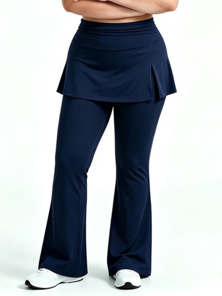 Pilates In Yoga Pants - Plus Size Soft Motion Straight Leg