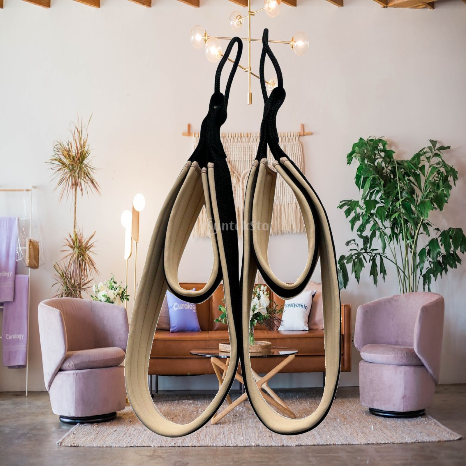 Pilates & Yoga En Talavera Raquel Díaz - Pilates Overhead Handle Non-Slip Grip Pilates
