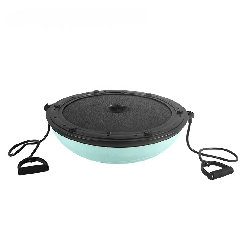 Logo PVC Balance Ball with Res - Pilates Yoga Ball Workout ulasan dan harga