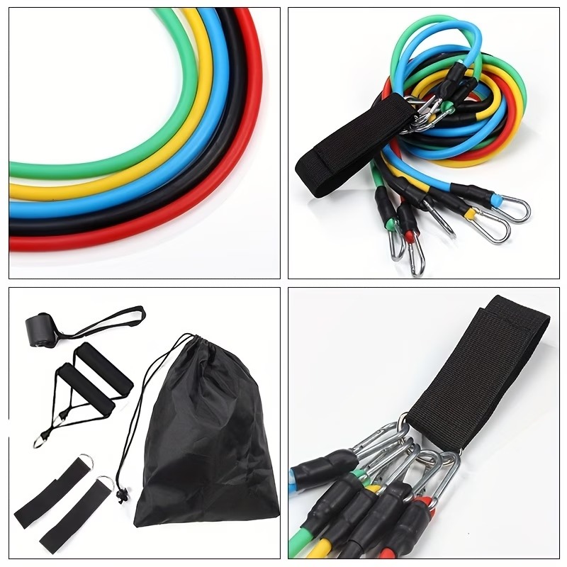 Resistance Band Set with Door  - Pilates Yoga Kit ulasan dan harga