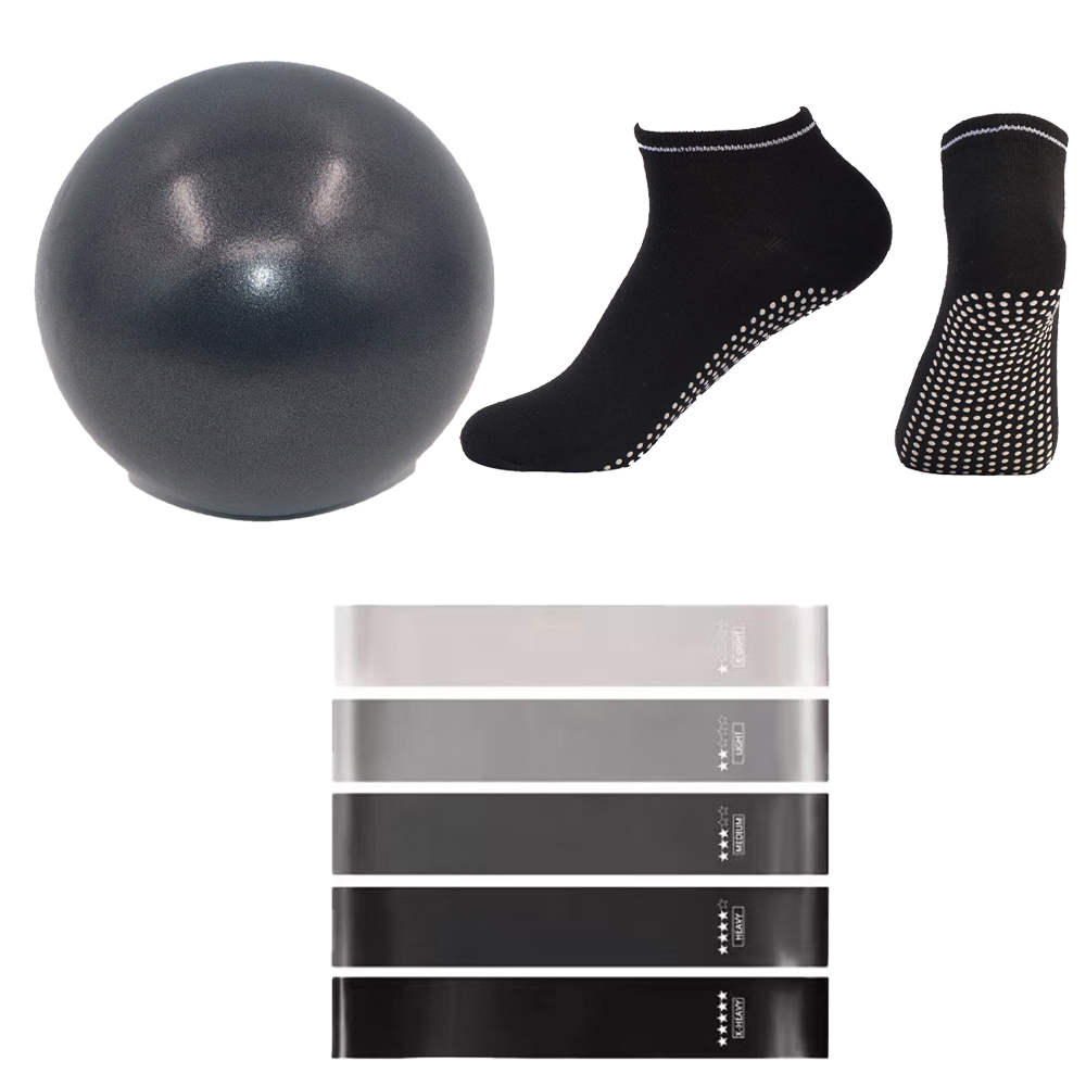Pilates Ball Resistance Bands  - Pilates Yoga Ball Workout ulasan dan harga