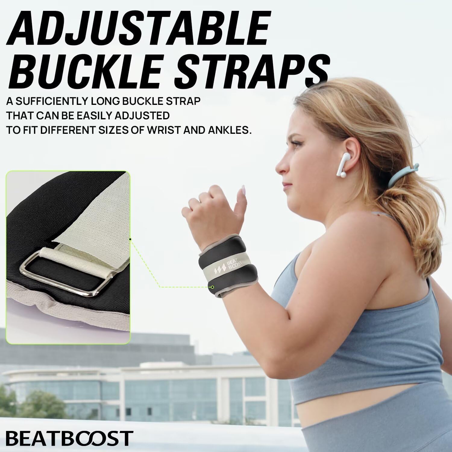 2pcs 0.25/0.5/0.75/1/2kg Wrist - Yoga Sandbag Weight ulasan dan harga