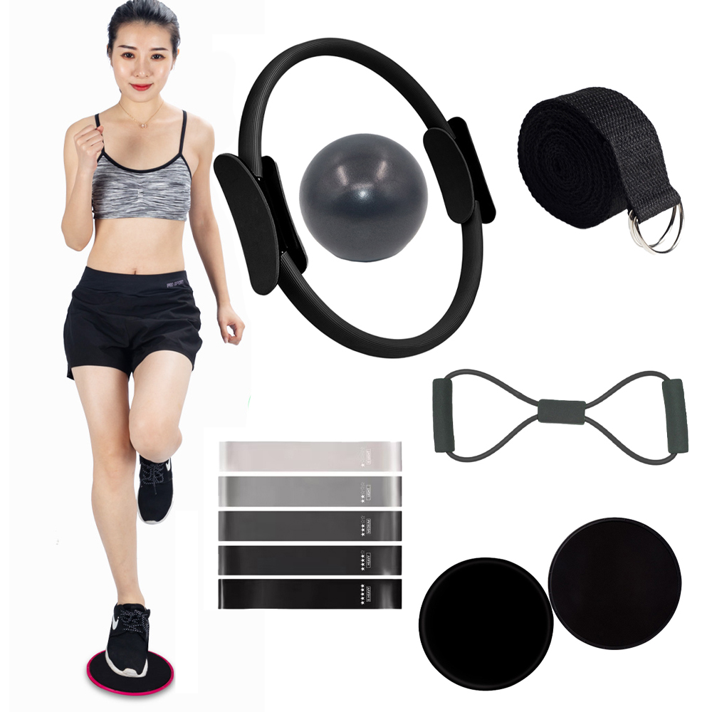 11Pcs Equipment Set Pilates Wo - Pilates Yoga Ball Workout ulasan dan harga