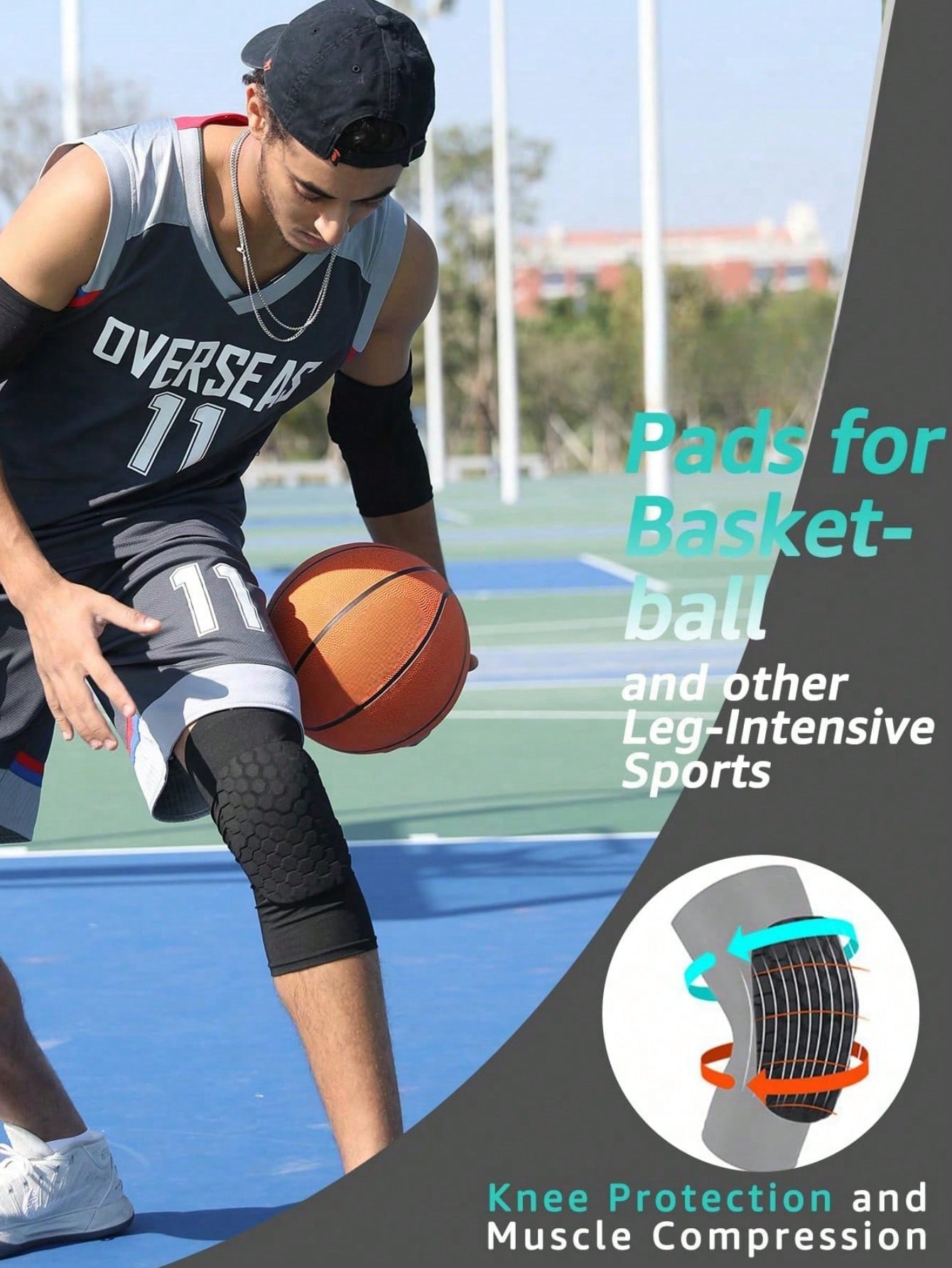 Sports Short Honeycomb Knee Pa - Pilates Yoga Knee Pads ulasan dan harga
