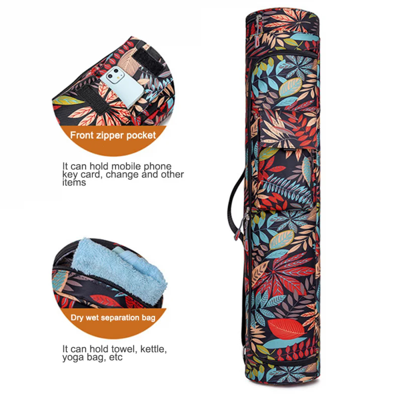 New Fitness Printed Yoga Bag Y - Pilates Yoga Kit ulasan dan harga