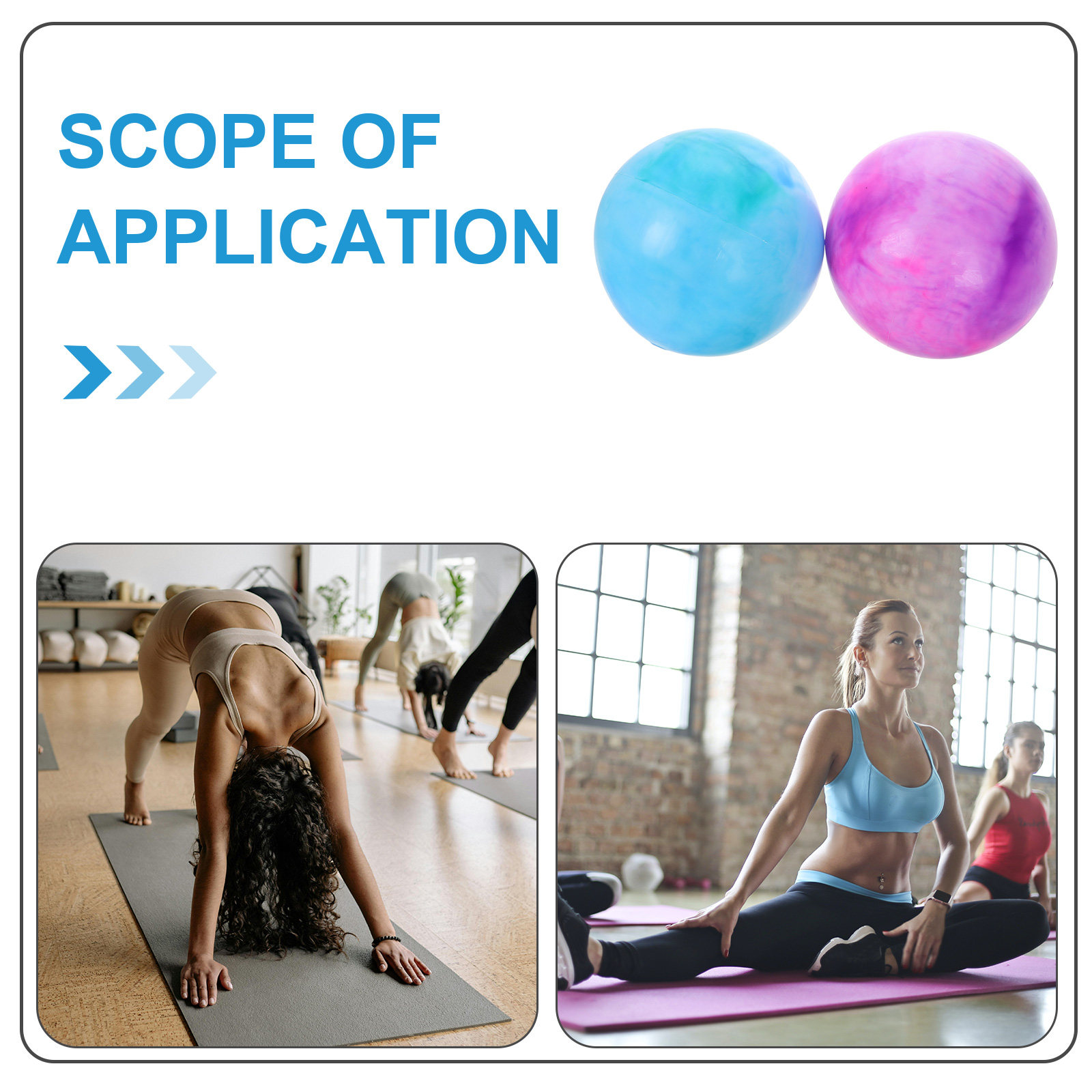 2Pcs Pilates Yoga Ball Small I - Pilates Yoga Ball Workout ulasan dan harga