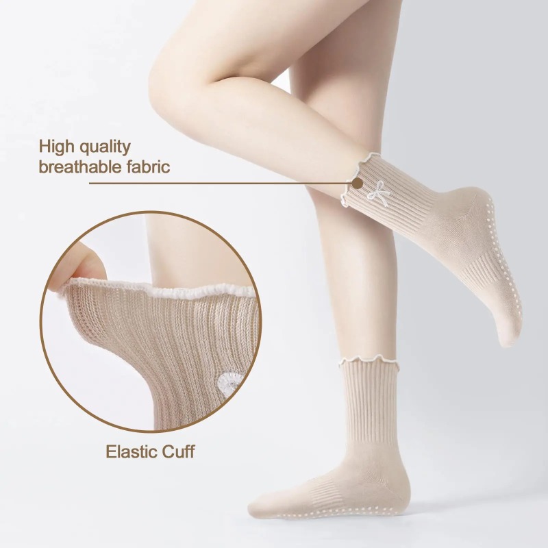 Professional Yoga Socks, Cotto - Pilates & Yoga En Talavera Raquel Díaz ulasan dan harga