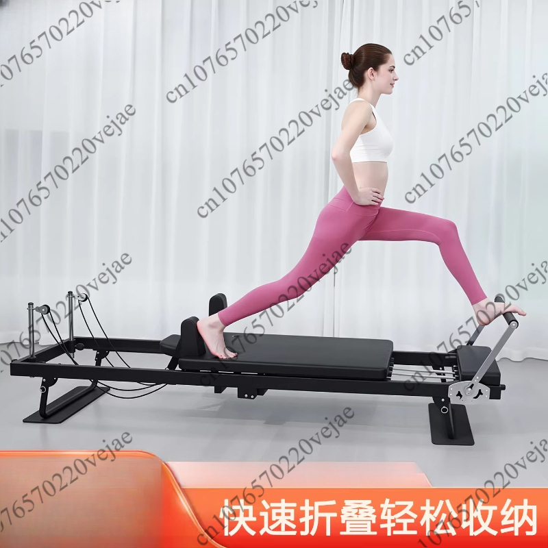 Large Folding Pilates Reformer - Pilates Yoga Weight Loss ulasan dan harga