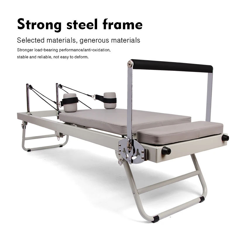 Large Folding Reformer Equipme - Pilates Yoga Weight Loss ulasan dan harga