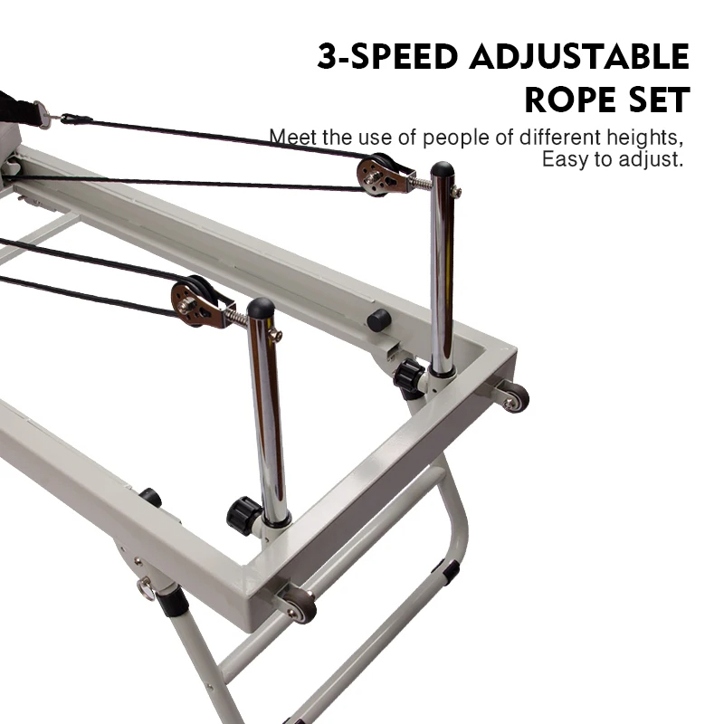 Large Folding Reformer Equipme - Pilates Yoga Weight Loss ulasan dan harga