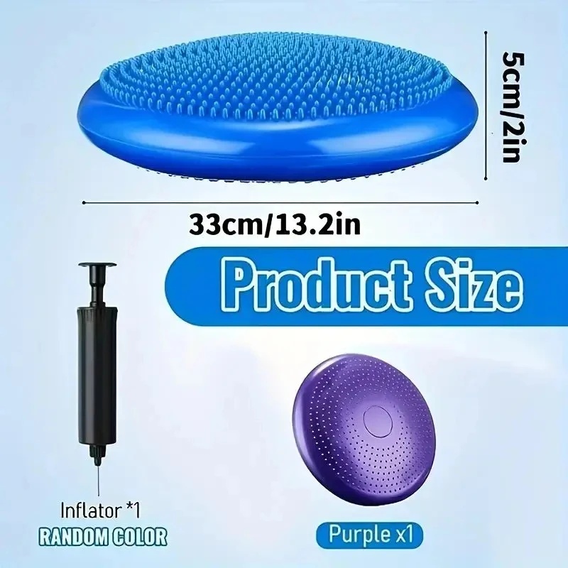 Inflatable Balance Pad Yoga Ma - Exercise Disc Inflatable ulasan dan harga