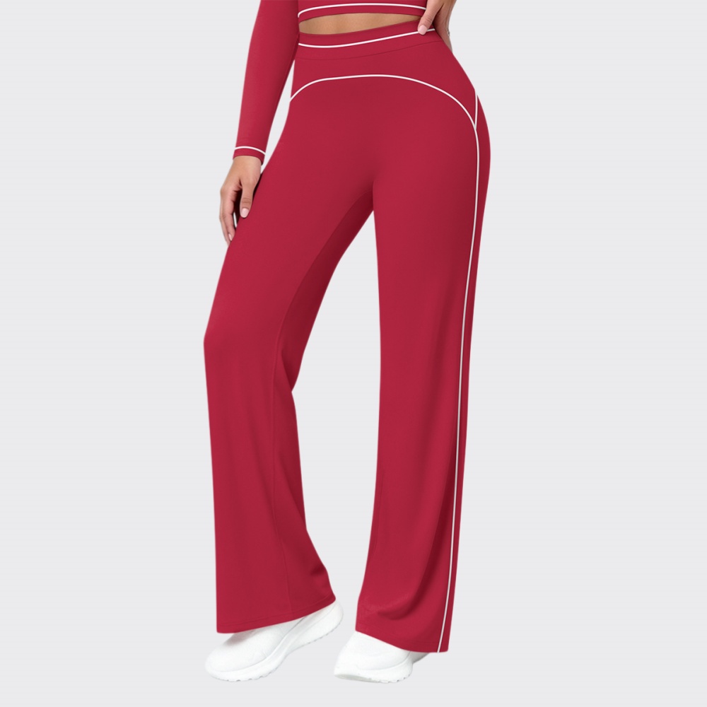 New High Waist Flared Pant Wom - Pilates In Yoga Pants ulasan dan harga