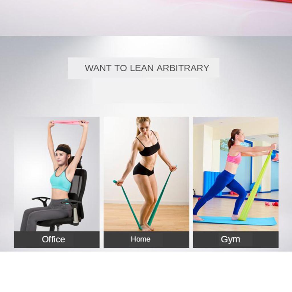 Long Stretch Exercise Bands TP - Pilates Yoga Core ulasan dan harga