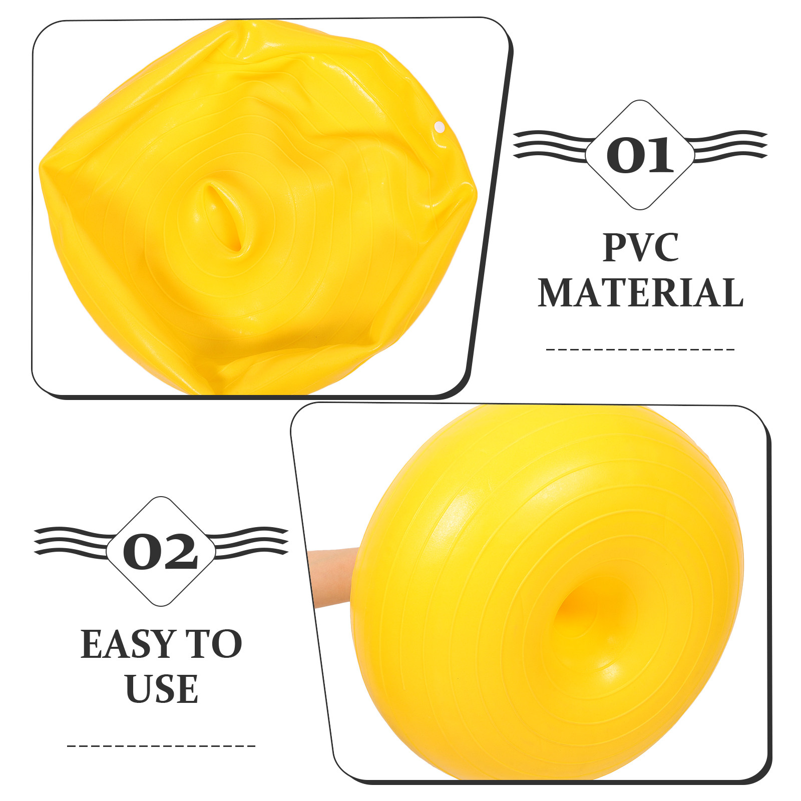 Reusable Small Ball PVC Yoga A - Pilates Yoga Ball Workout ulasan dan harga