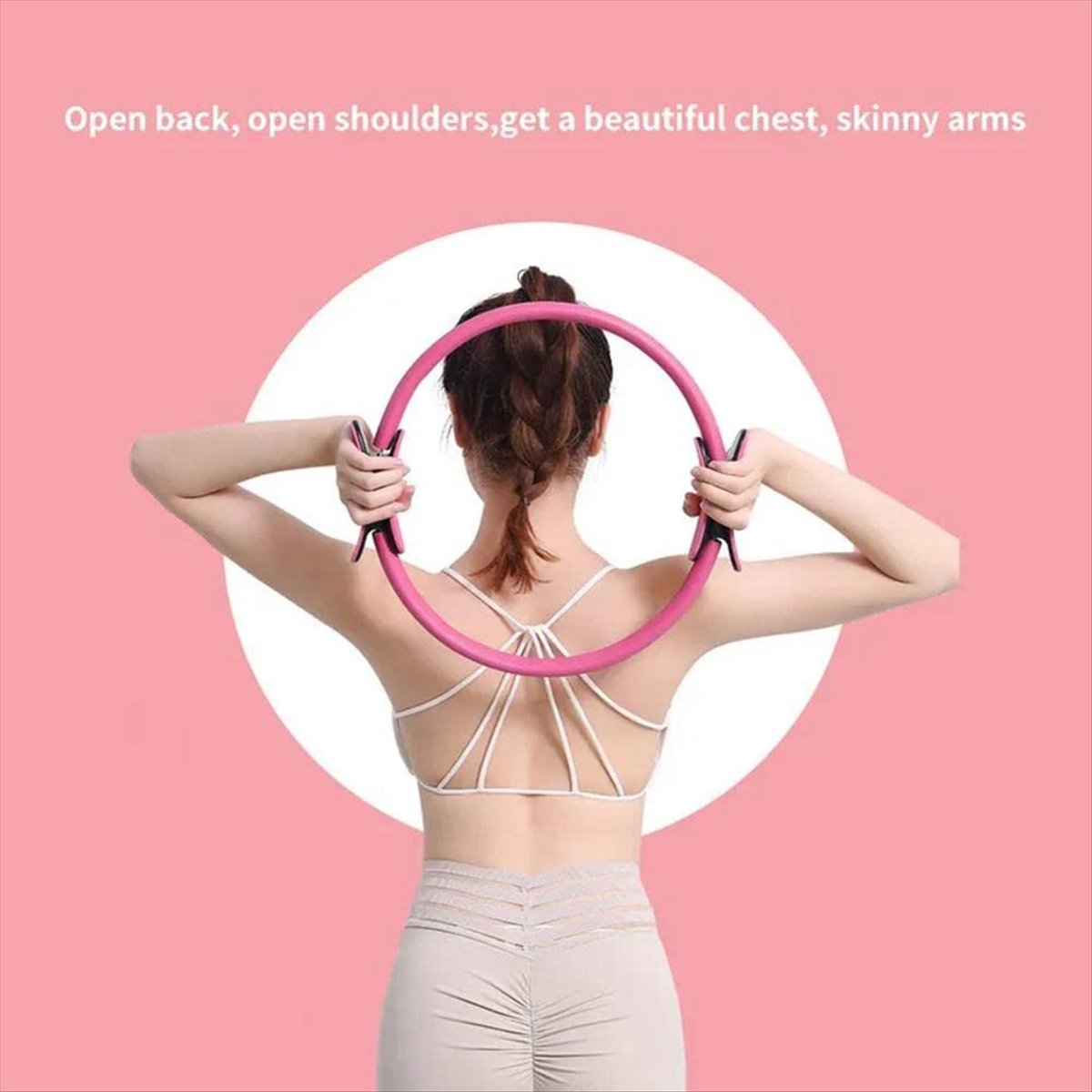 T34C Pilates Circle for & Scul - Pilates Yoga Weight Loss ulasan dan harga