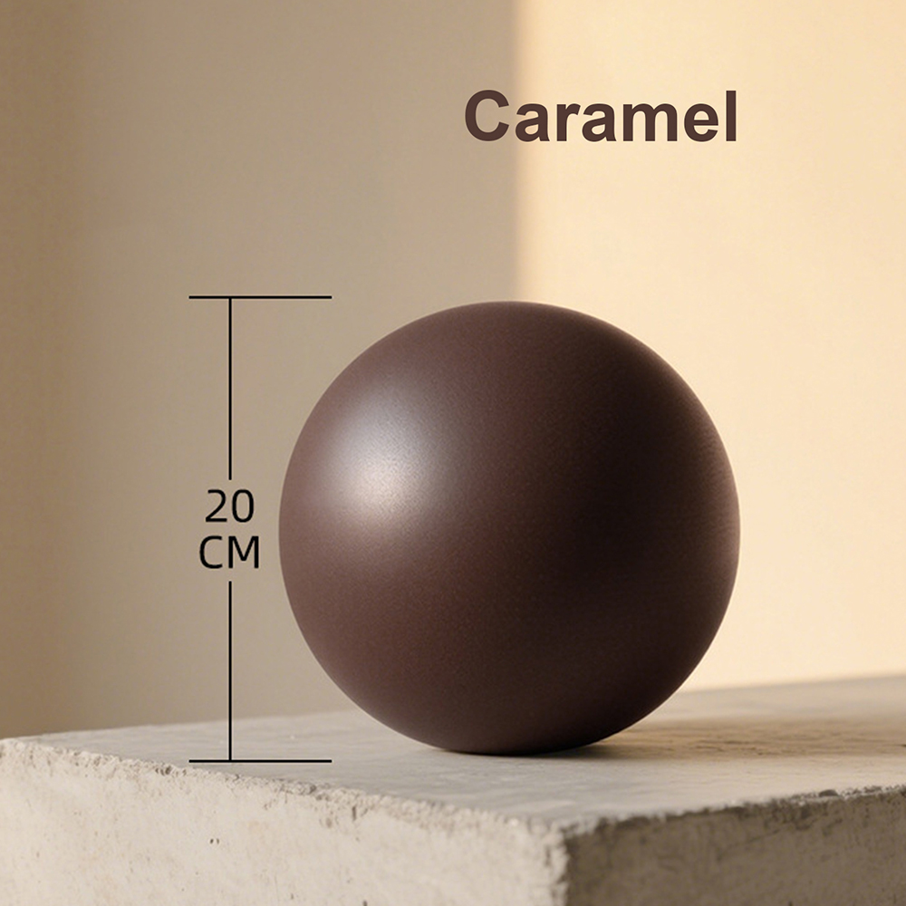20cm Matte Exercise Ball Barre - Pilates Yoga Ball Workout ulasan dan harga