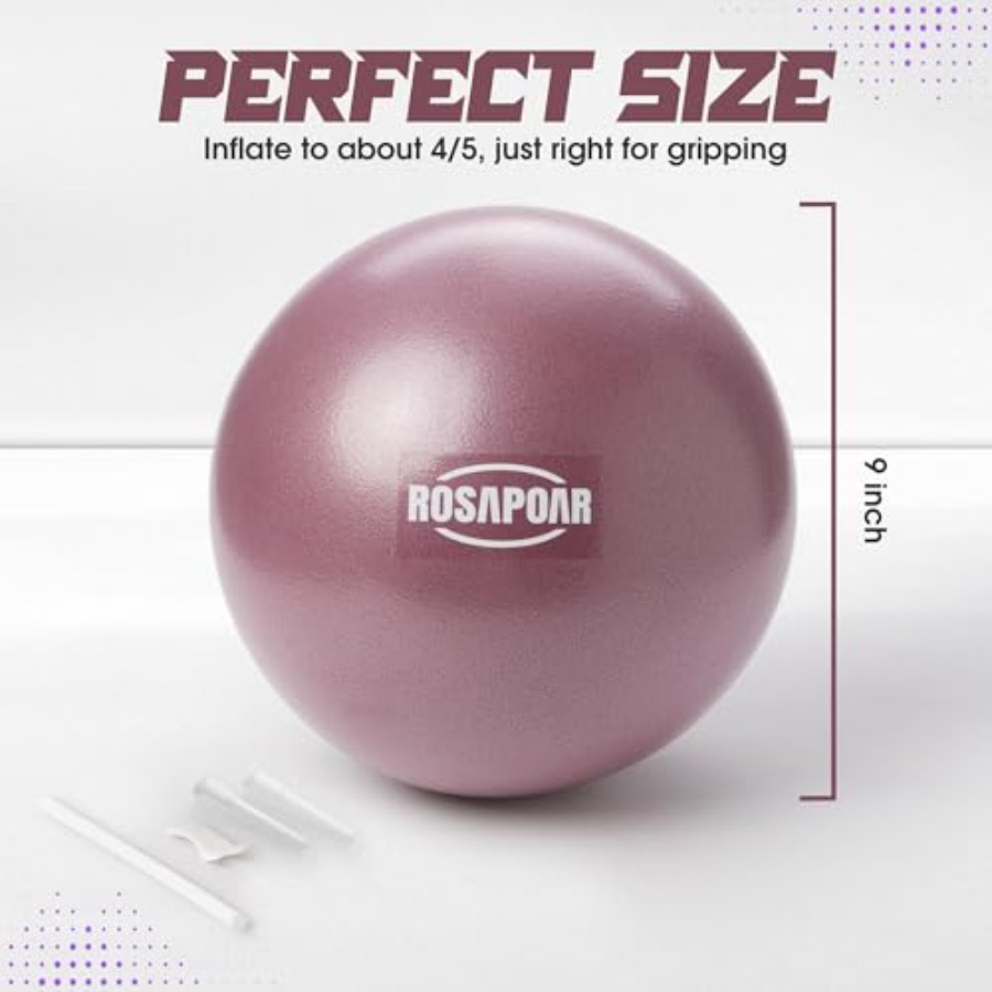 Small Exercise Ball - 9 Inch M - Pilates Yoga Ball Workout ulasan dan harga
