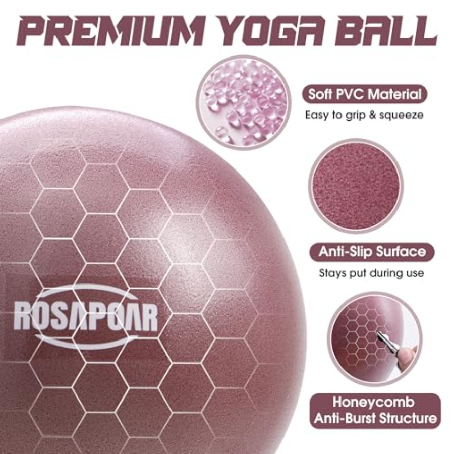 Small Exercise Ball - 9 Inch M - Pilates Yoga Ball Workout ulasan dan harga