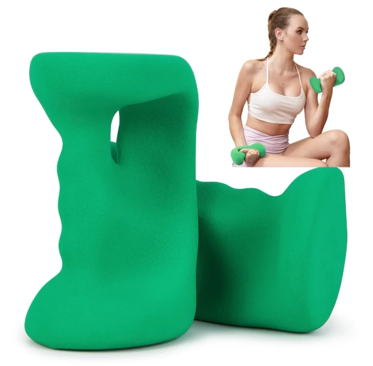 Ergonomic Neoprene Dumbbells f - Pilates Yoga Hot ulasan dan harga