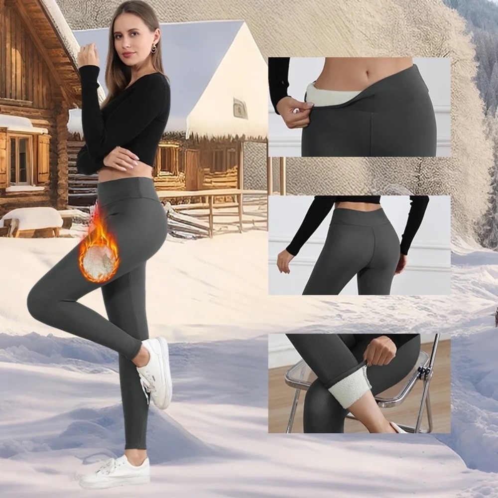 Fashion High Waist Fleece Legg - Pilates In Yoga Pants ulasan dan harga
