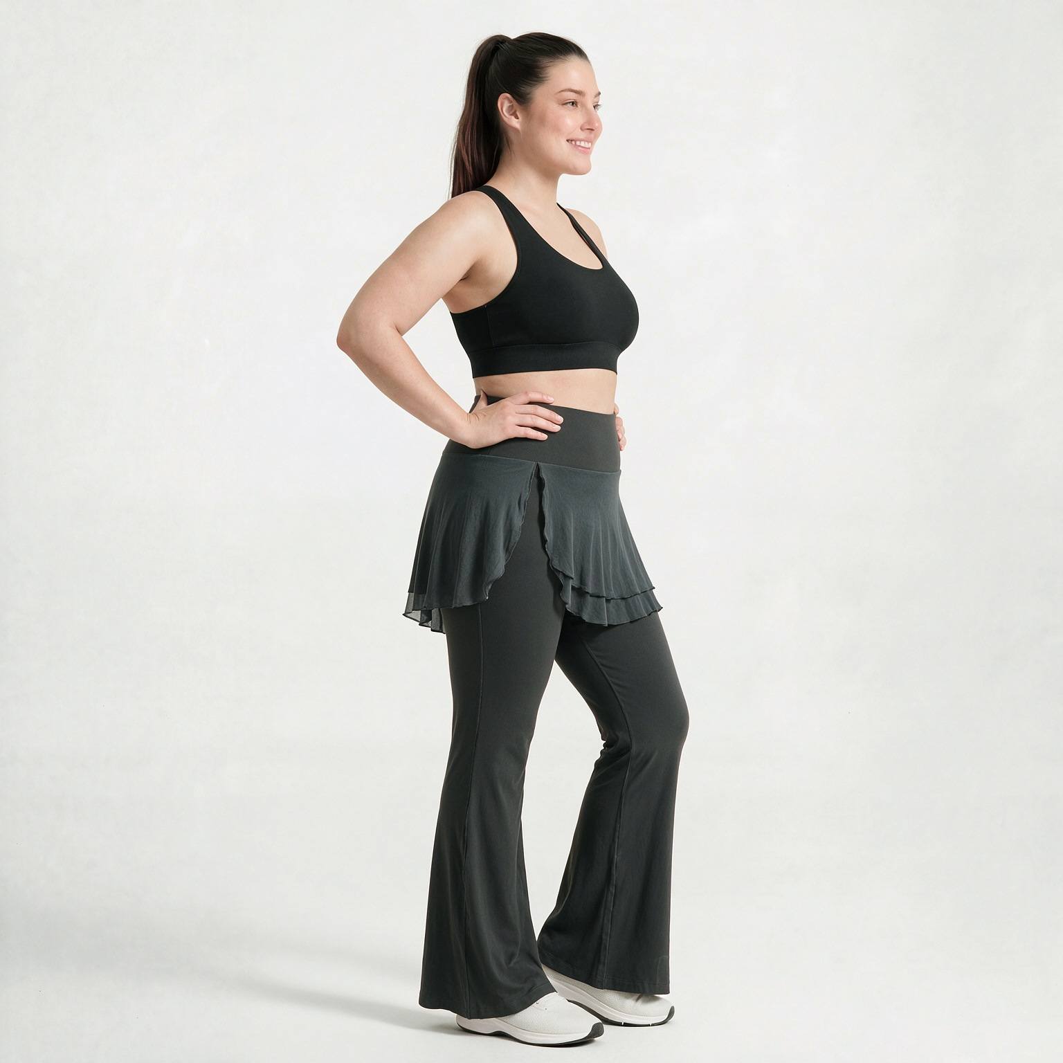 Plus Size Soft Motion Straight - Pilates In Yoga Pants ulasan dan harga