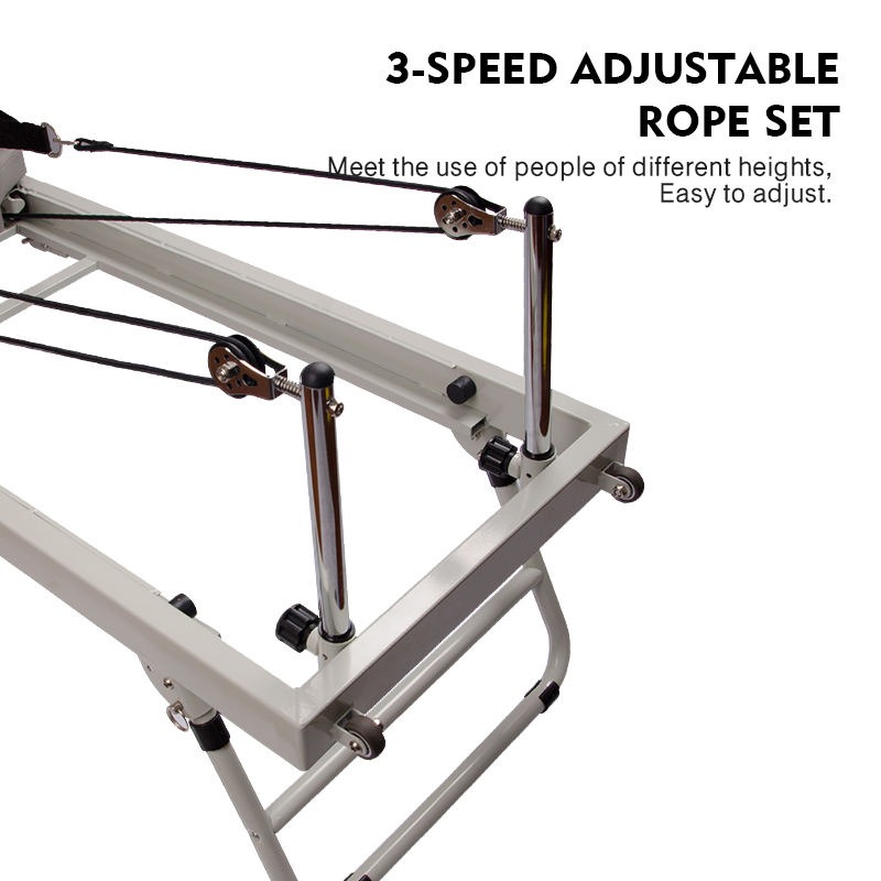 Large Folding Pilates Reformer - Pilates Yoga Weight Loss ulasan dan harga
