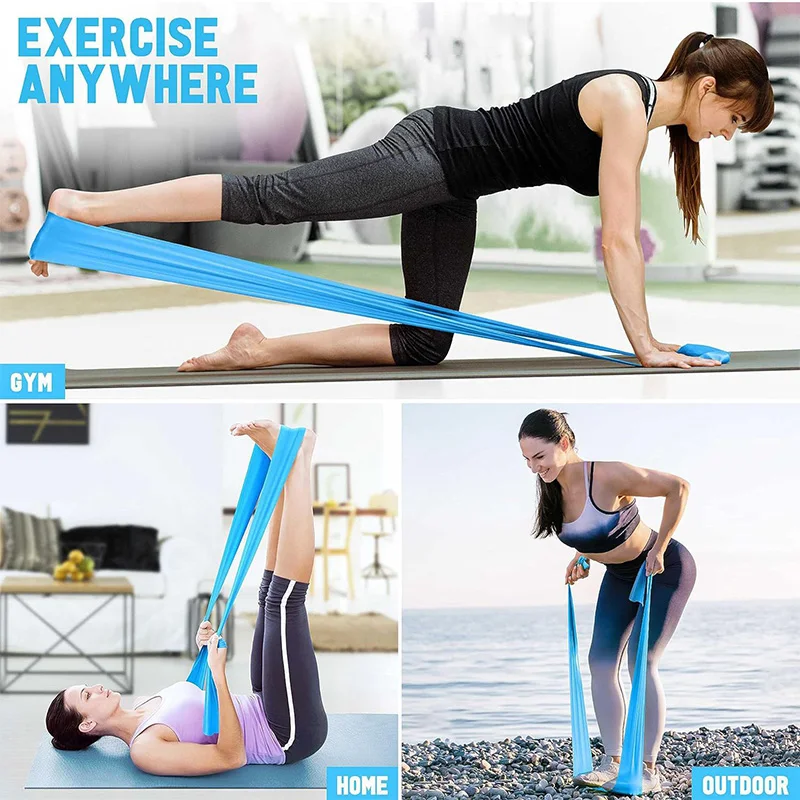 Elastic Yoga Fitness Bands Yog - Pilates Yoga Core ulasan dan harga